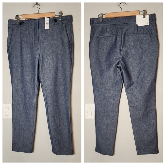 LOFT Pants - NWT Ann Taylor Loft The Skinny Blue Thick Pants Women's Size 12